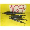Image 1 : Lot(5) of Carbide Threaded StepDrill 4,82mm-10mm with Mandrel
