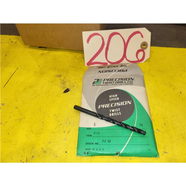 Lot(12) of Precision Twist Drill Letter "B"