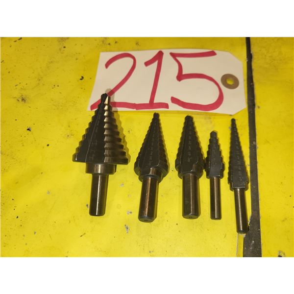 Electrician Drill Kit (5) with 3 flat shank