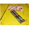 Image 1 : Set(2) of Stub Drill 9/16" Regrinded tip