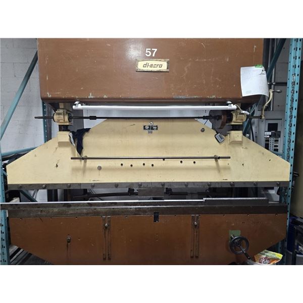 Di-Acro 35T × 8' press brake + tooling