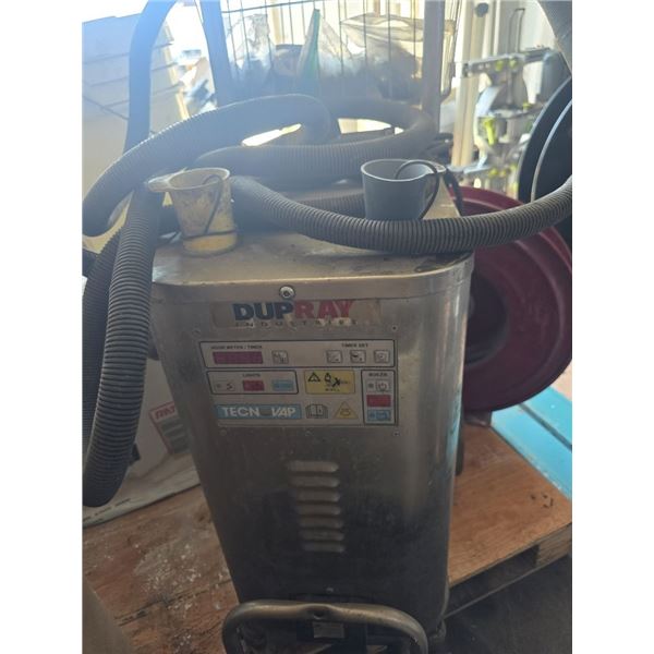 Dupray steam cleaner + liquids
