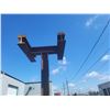 Image 3 : Support d'acier 100" (8' + 4" + .500") avec base 18" x 18"