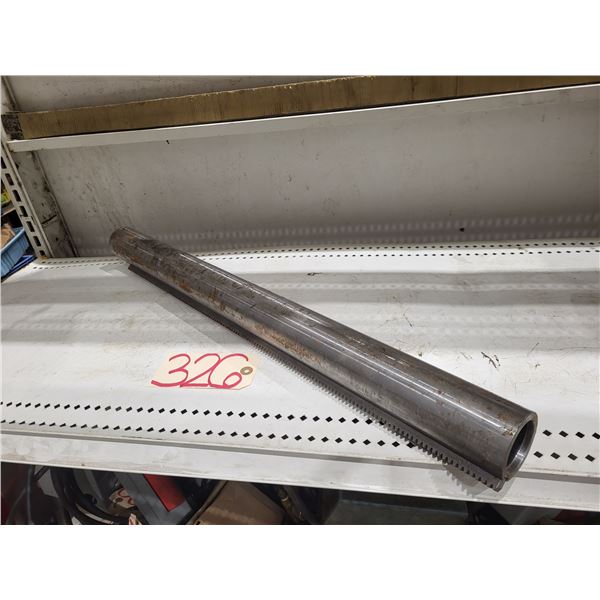 Drill Press Column with rack