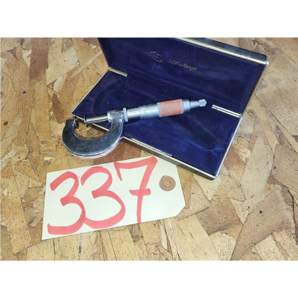 Tubular Disc Micrometer 0-1"
