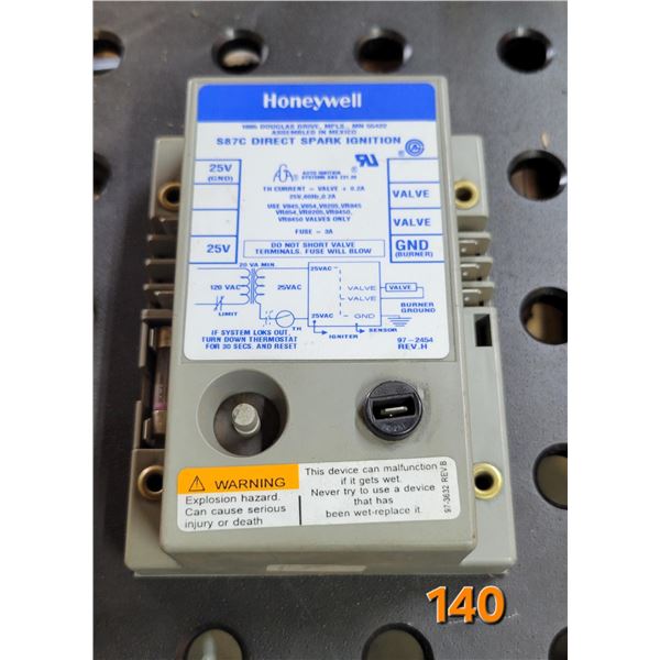 Honeywell S87C Direct spark ignition