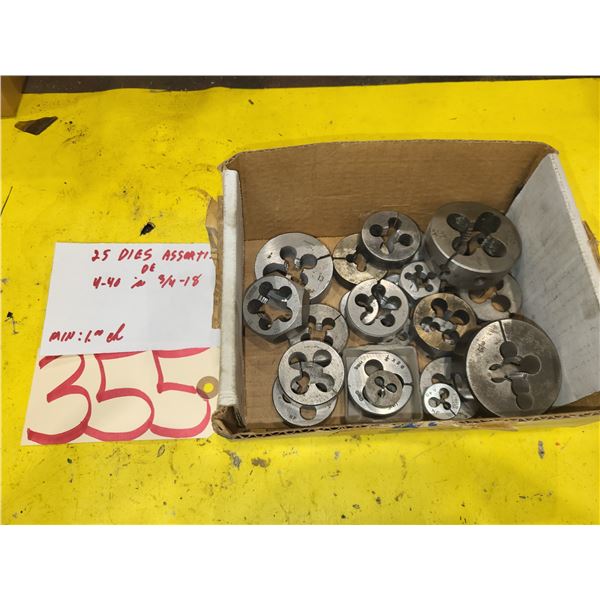 Box of assorted Die