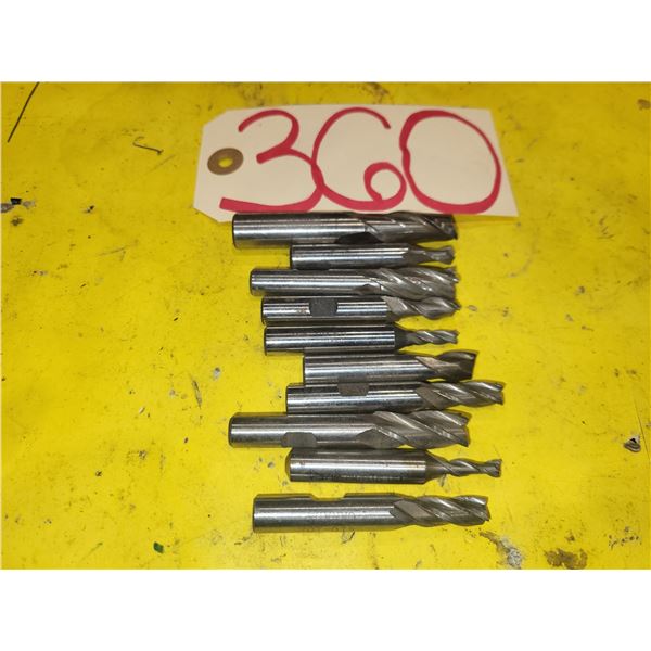 Lot of assorted HSS End Mill