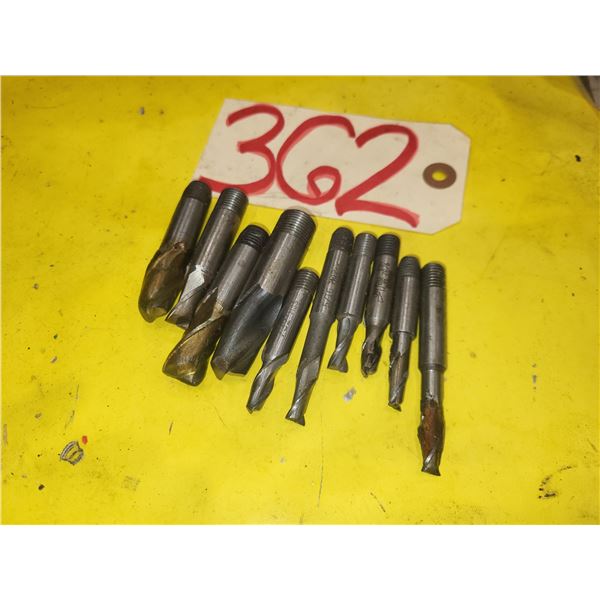Lot of assorted HSS End Mill