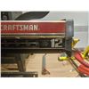 Image 4 : Craftsman 12'' sliding saw w stand - 240V single phase motor