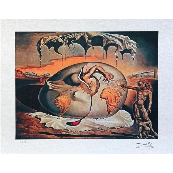 Salvador Dalí “Geopolitical Child Watching the Bir