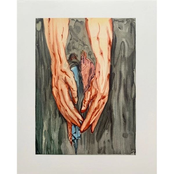 Salvador Dalí “The Coming Up of Geryon” Original C
