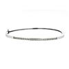 Image 3 : 14K White Gold 0.65ctw Diamond Bangle