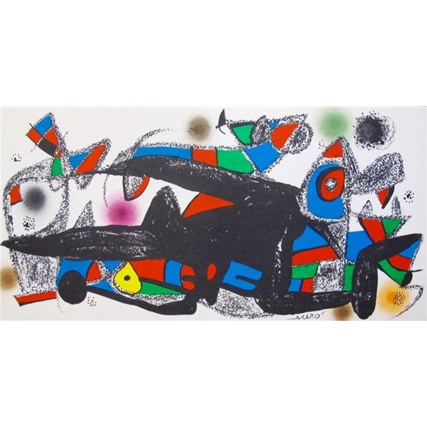 Joan Miró “Escultor Denmark” Original Lithograph