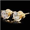 Image 4 : 14K Gold 1.70ctw Diamond Earrings