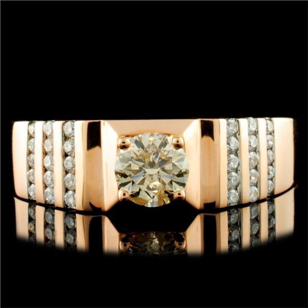 14K Gold 0.85ctw Diamond Ring