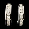 Image 7 : 14K Gold 1.60ctw Diamond Earrings