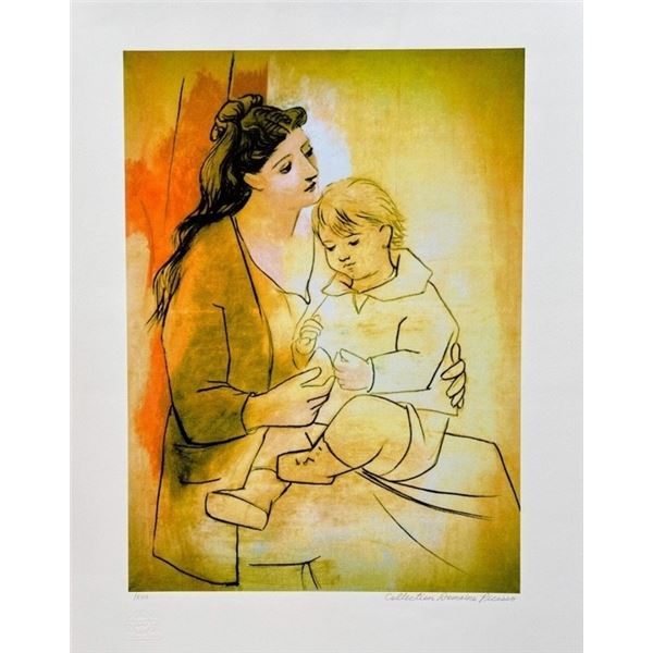 Pablo Picasso “Mother & Child” Limited Edition Gic