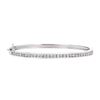 Image 1 : 14K White Gold 1.65ctw Diamond Bangle