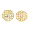 Image 3 : 14K Yellow Gold 0.75ctw Diamond Earrings