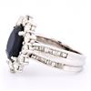 Image 7 : 14K Gold 4.50ct Sapphire & 1.50ctw Diamond Ring