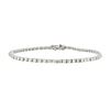 Image 4 : 14K White Gold 3.85ctw Diamond Tennis Bracelet