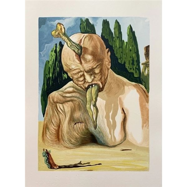Salvador Dalí “The Logician Devil” Original Color