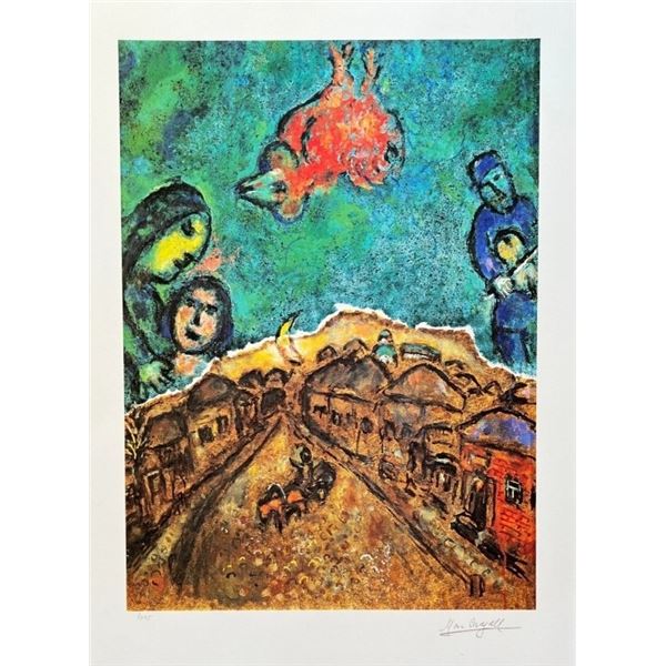 Marc Chagall “Street in the Village” Limited Editi