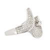 Image 6 : 18K White Gold 1.90ctw Diamond Ring