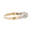 Image 3 : 14K Two-Tone Gold 0.80ctw Round Diamond Ring