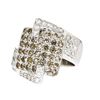 Image 2 : 18K White Gold 1.10ctw Diamond Ring