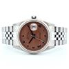 Image 1 : Rolex DateJust SS Salmon Roman Dial 36 Wristwatch