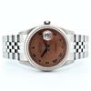 Image 3 : Rolex DateJust SS Salmon Roman Dial 36 Wristwatch