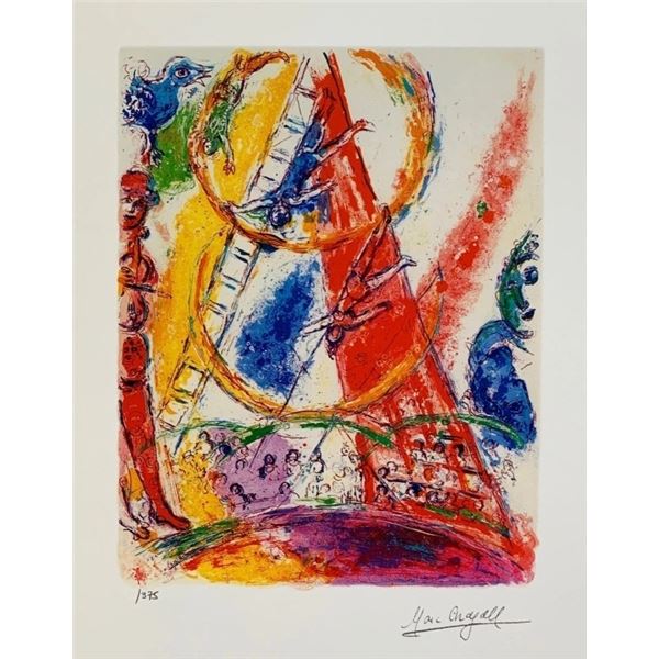 Marc Chagall “Circus III” Large Limited Edition Gi