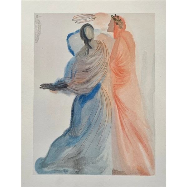 Salvador Dalí “Beatrice’s Splendor” Original Color