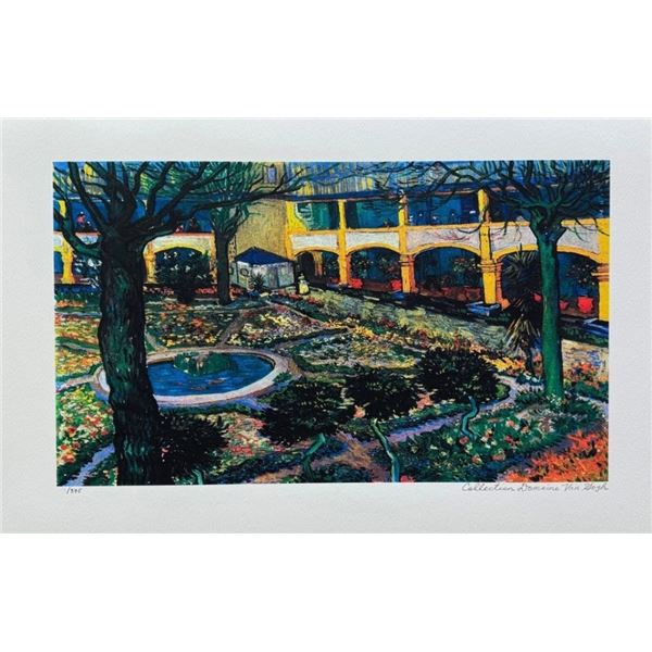 Vincent van Gogh “The Courtyard of the Hospital at