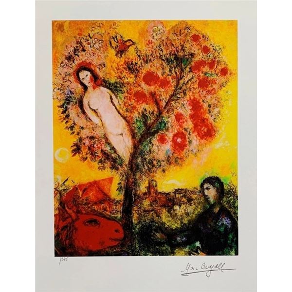 Marc Chagall “Tree Over Village” Limited Edition G
