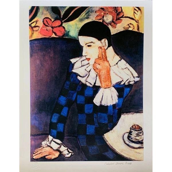 Pablo Picasso “Harlequin Leaning” Limited Edition