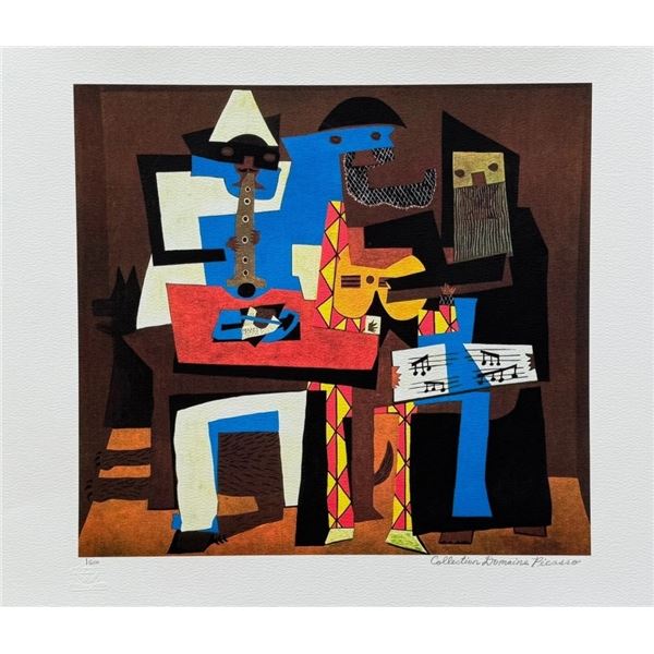 Pablo Picasso “Three Musicians” Limited Edition Gi