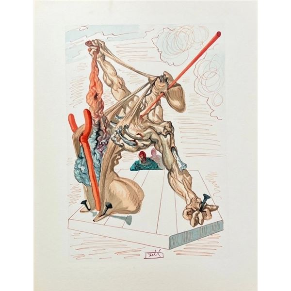 Salvador Dalí “The Personators” Original Color Woo