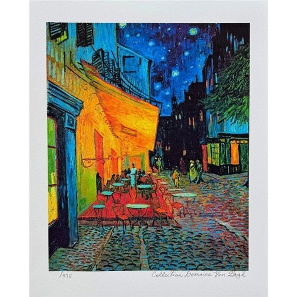 Vincent van Gogh “Terrace Cafe” Limited Edition Gi
