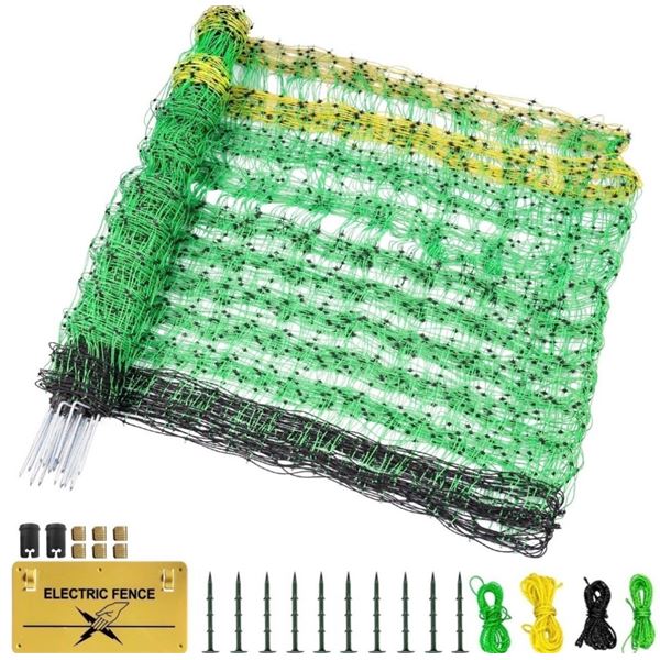Brand New 164 ft x 35” Electric Poultry Net Fence Kit