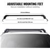 Image 2 : Brand New Universal Roof Rack Cross Bars – Adjustable 165 LB Capacity – Model CT