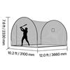 Image 2 : Returned checked complete “12’ x 12’ x 10’ Baseball & Softball