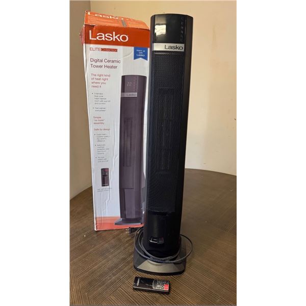 TESTED RETURNED LIKE NEW with the box– Lasko Elite Collection Digital Ceramic Tower Heater