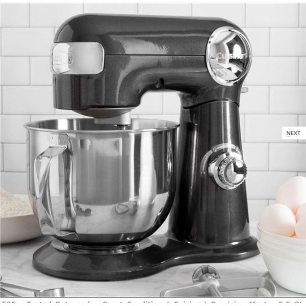 Tested Returned – Great Condition | Cuisinart Precision Master 5.5 Qt Stand Mixer