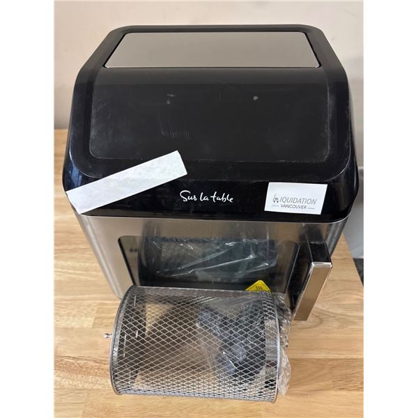Customer returned in very good condition looks like new Sur La Table Air Fryer Oven with Rotisserie