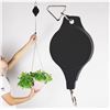 Image 3 : Brand New LyThor 8-Pack Retractable Plant Hanger Pulleys – Adjustable Hanging Hoo