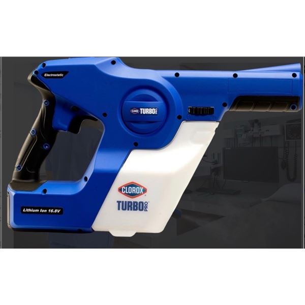 Brand New Clorox TurboPro Cordless Electrostatic Disinfectant Sprayer – 16.8V