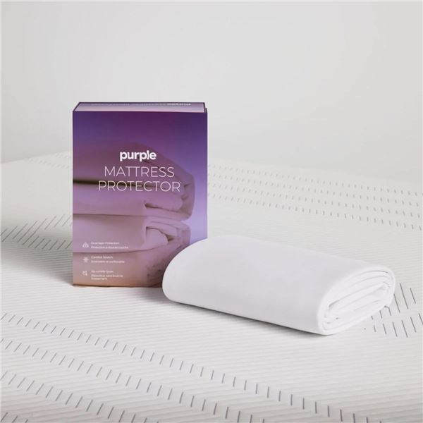 Brand New Purple Mattress Protector — Twin/ Twin XL